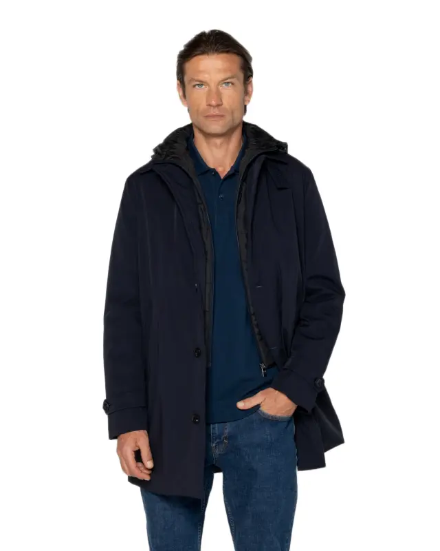 The Bostonians ανδρική καπαρτίνα water repellant 3W265283-1 - M