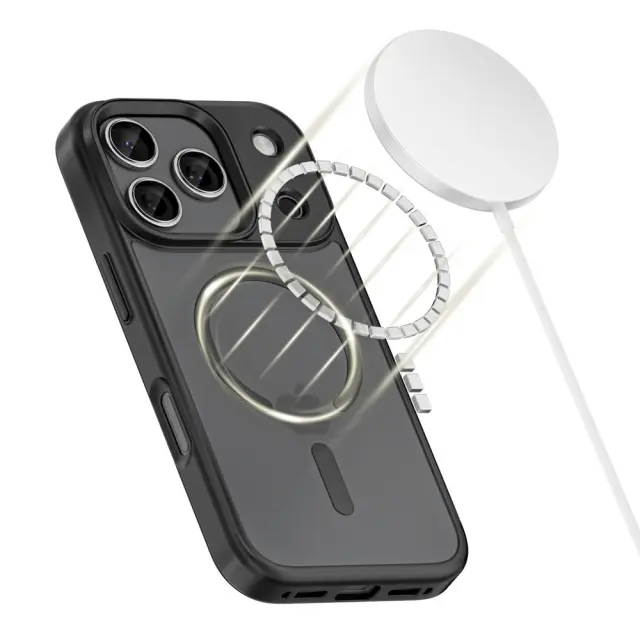 TECH-PROTECT MAGMAT XT 4-SET MAGSAFE IPHONE 17 PRO MATTE BLACK 2