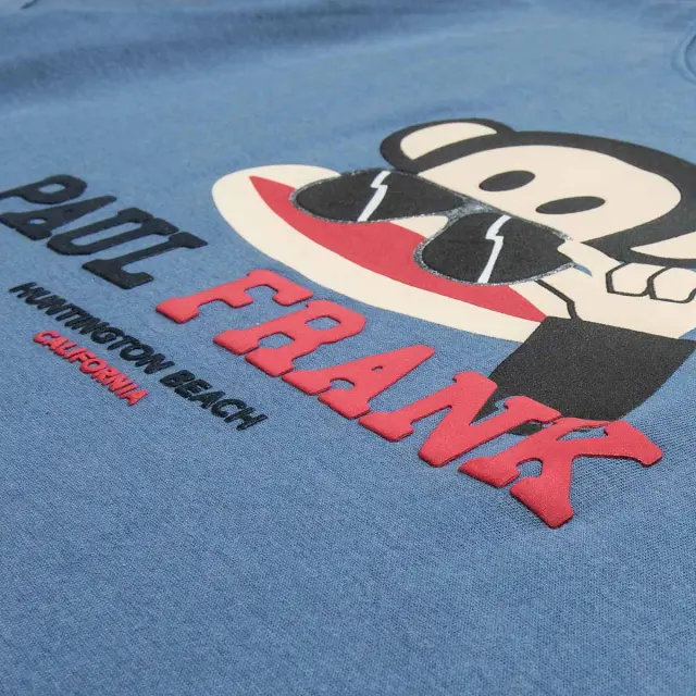 Μπλούζα Paul Frank με ανάγλυφα στοιχεία 2