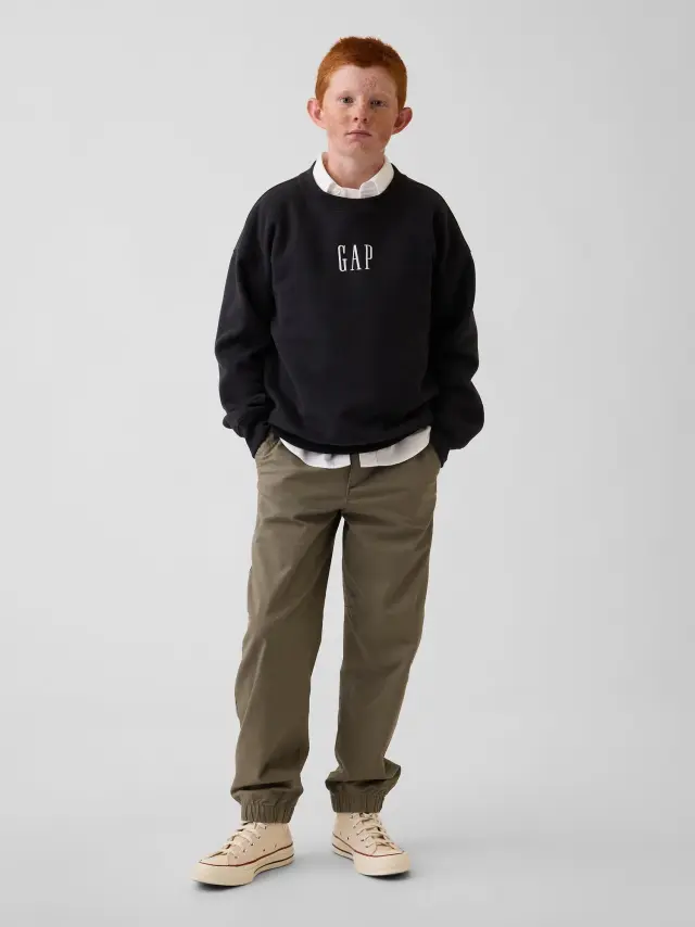 Παιδικό Relaxed Everyday Jogger Παντελόνι Green