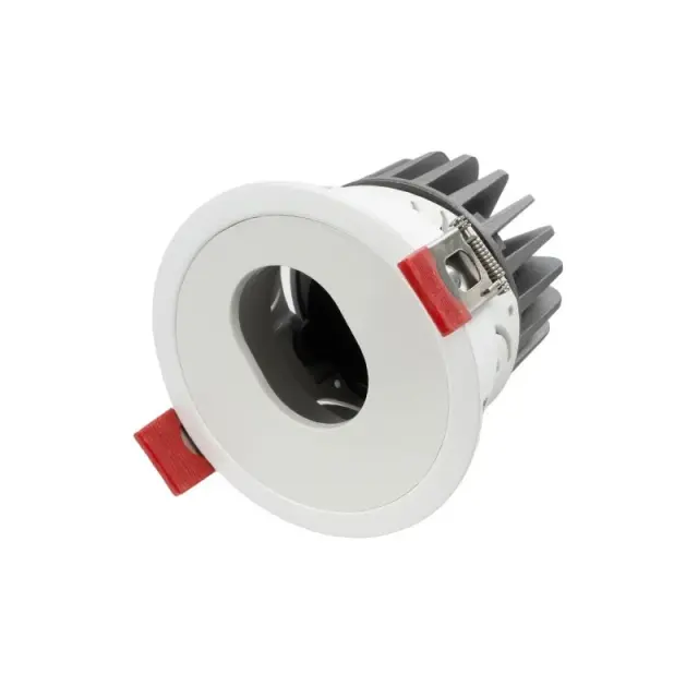 Χωνευτό LED Downlight 7W 2700K Λευκό 840lm kelvo ASYMMETRICAL Άσπρο 3
