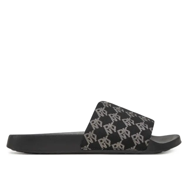 Γυναικείες Παντόφλες Slide DKNY Zella K2533210 Black/Nickel Μαύρο - 37,5