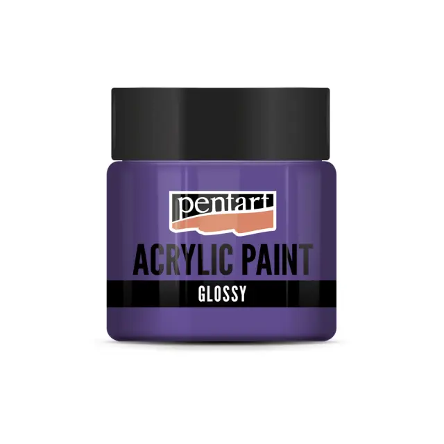 Χρώμα ακρυλικό Glossy (Γυαλιστερό) 50ml Pentart, Μωβ