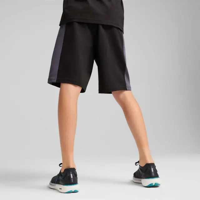 Puma Boy's Active Sports Graphic Sweat Shorts. Μαύρο 685181-01 (Puma) 2