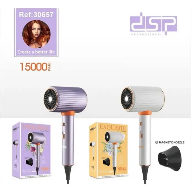 Πιστολάκι μαλλιών - 30657 - DSP - 615709 - Purple 2