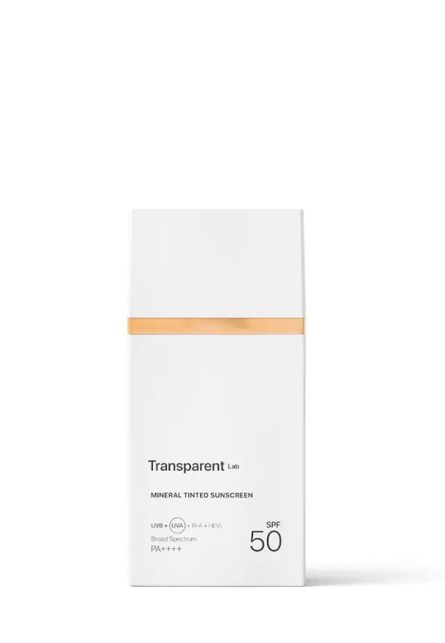 Transparent Lab Mineral Tinted Sunscreen spf 50 Medium 100ml