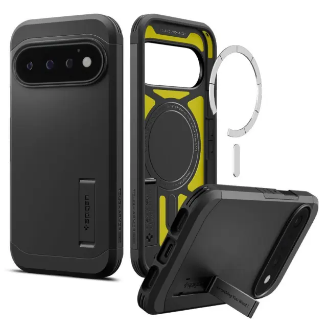 Spigen Tough Armor MagSafe, black - Google Pixel 11 Pro