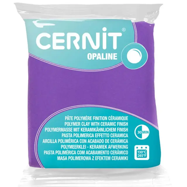 Πολυμερικός Πηλός Cernit Opaline No900 - Violet - 56gr