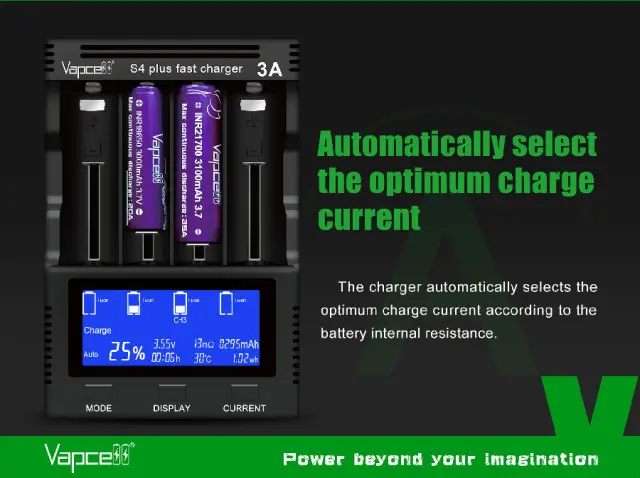 S4 Plus V3.0 (12A) - Vapcell 3