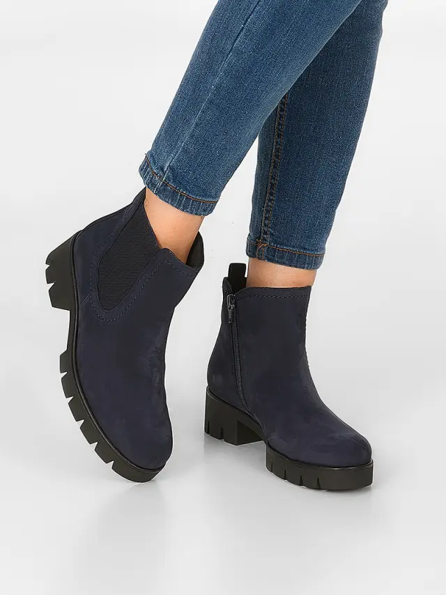Gabor Μποτάκια Γυναικείο δέρμα Nubuck Μπλέ GAB/31710 36-BLUE - 36 2