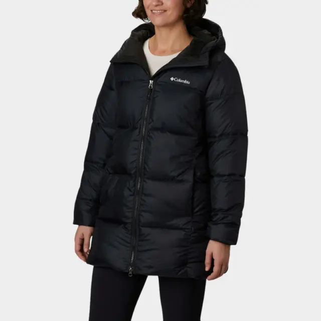 Γυναικείο Μπουφάν Columbia Puffect™ II Mid Hooded Jacket 2088471 Μαύρο - XS