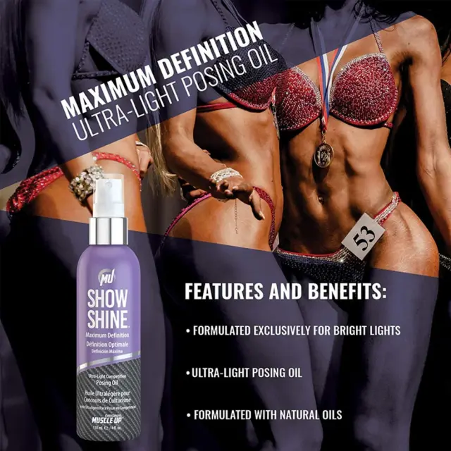 Pro Tan Show Shine® Ultra-Light Posing Oil 4 fl. oz. 3