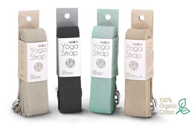 Ζώνη για Power Yoga Organic AMILA Natural (96835) 3