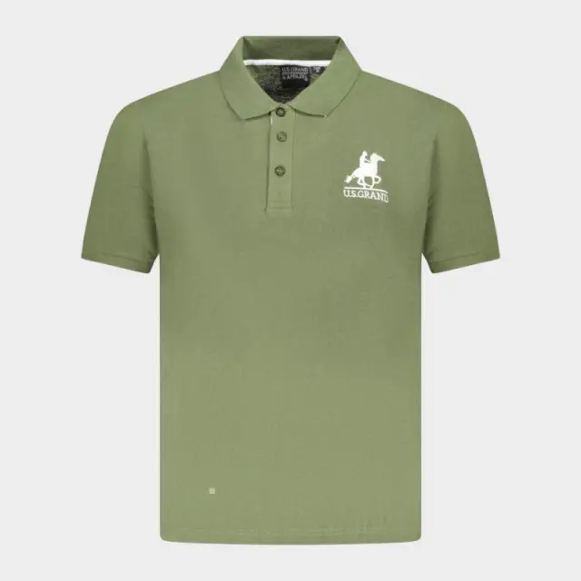 T-shirt U.S.Grand Polo AU02662_VE16VERD Πράσινο - XL