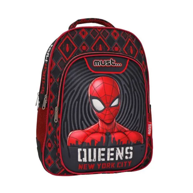 Σχολική Τσάντα Πλάτης Δημοτικού Spiderman Queens New York City (000508107)