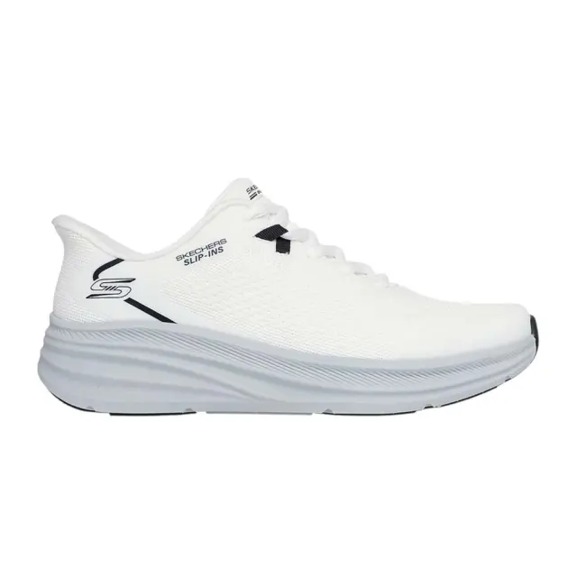 Skechers Men's Bobs Skillz Slip-Ins. Άσπρο - Γκρι 118431-WGY (Skechers)