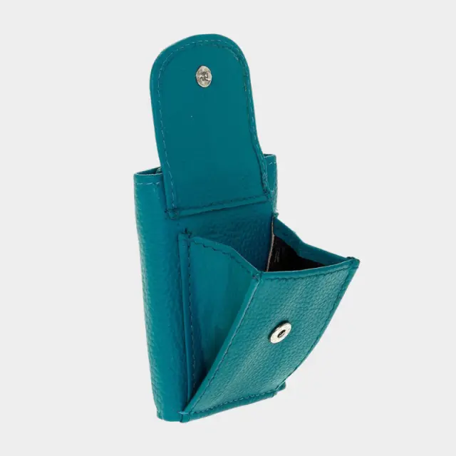Δερμάτινο Μικρό Πορτοφόλι Lavor 1-3312 Τυρκουάζ - ONESIZE 3