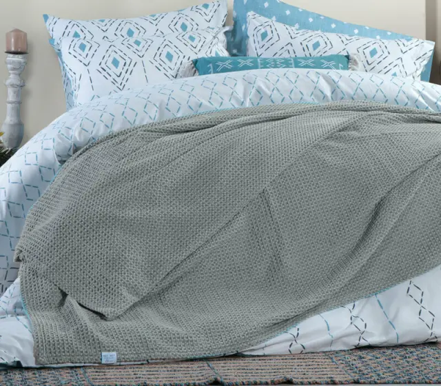 ΚΟΥΒΕΡΤΑ BΑΜΒ.ΠΙΚΕ OCEAN 230X240 GREY - NEF NEF
