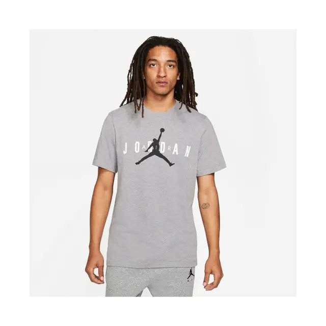 Jordan Air Wordmark T-Shirt (CK4212-092) - Γκρί