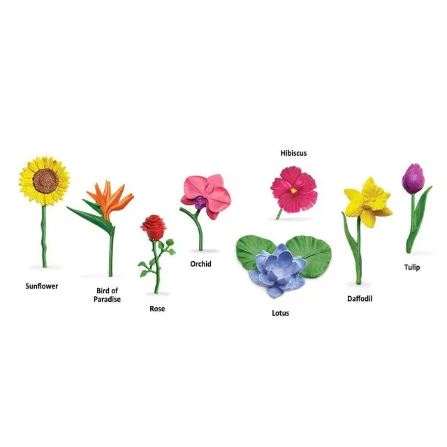 Safari Ltd Μινιατούρες Flowers TOOB Λουλούδια για 3+ ετών 682904 2