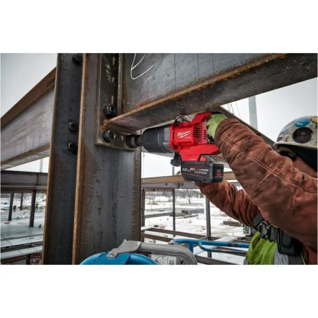 Milwaukee 4933472071 - Μπουλονόκλειδο Μπαταρίας 1'' M18 ONEFHIWF1DS-0C FUEL MW με Δαχτυλίδι Συγκράτησης (Χωρίς Μπαταρία + Φορτιστή) σε Βαλίτσα Μεταφοράς 2