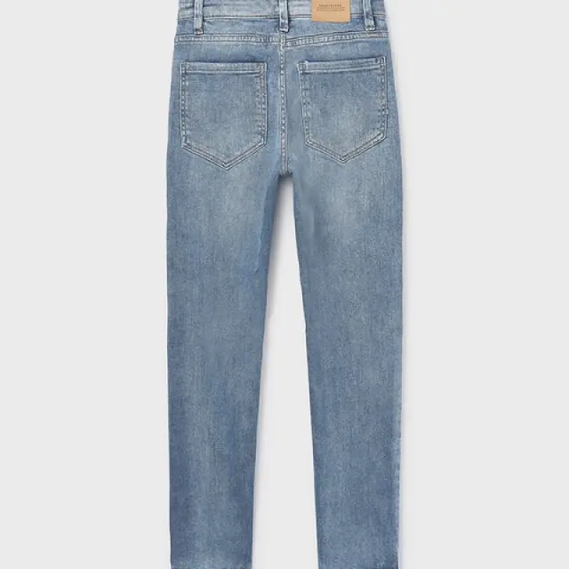Junior 10 έως 18 ετών Παντελόνι τζιν regul fit βασικό πετροπλυμένο τζιν - 12Ε 3
