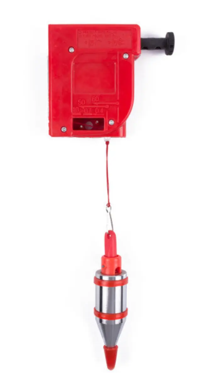 Plumb line 400 gr with magnet