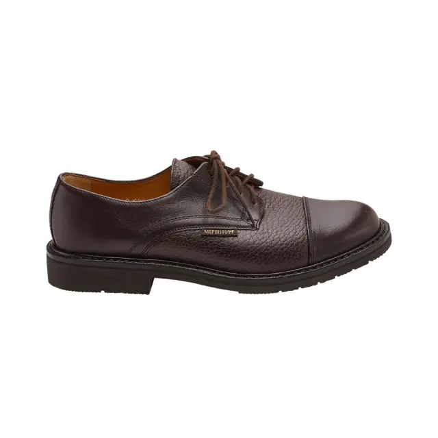 Mephisto Δετά-Oxfords Ανδρικό δέρμα Καφέ MEP/MELCHIOR DARK BROWN