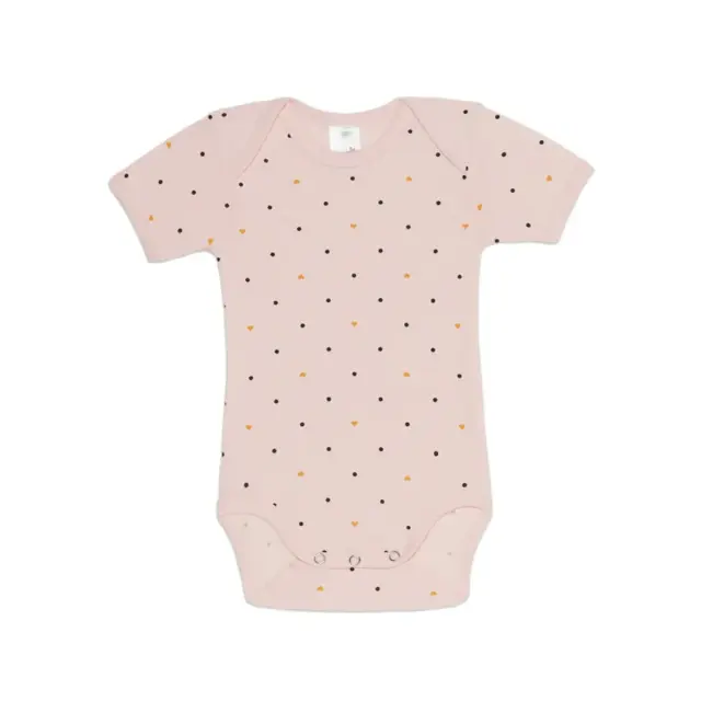 Minerva Βρεφικό Φορμάκι Κορίτσι Perfect Like Mommy - Διπλό Πακέτο, Χρώμα Λευκό-Ροζ 2
