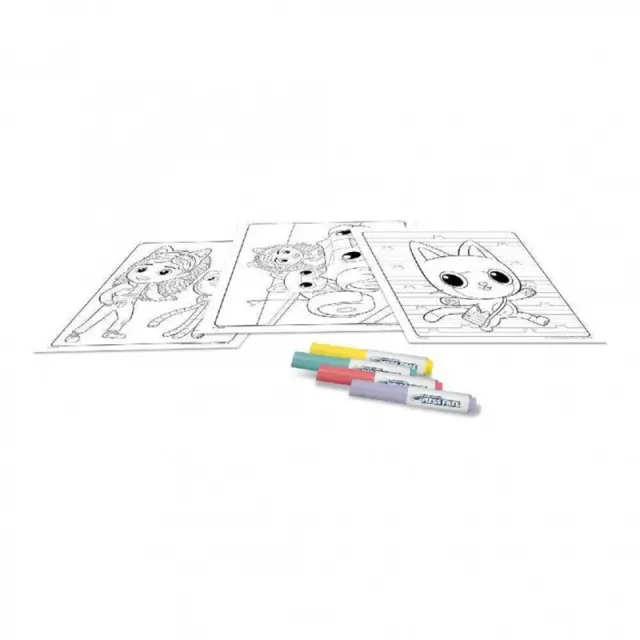 Σετ Ζωγραφικής Crayola Color Wonder Gabby's Dollhouse 3