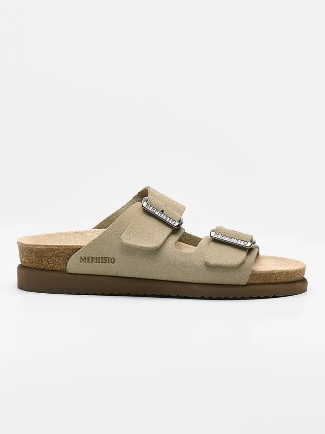 Mephisto Πέδιλα Γυναικείο δέρμα Nubuck Πράσινο MEP/HESTER L/KHAKI 3
