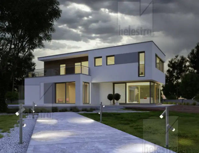 CILA A292201.93 Φωτιστικό Δαπέδου Bollard Γραφίτης 3000K 780lm Σκούρο Γκρί 3