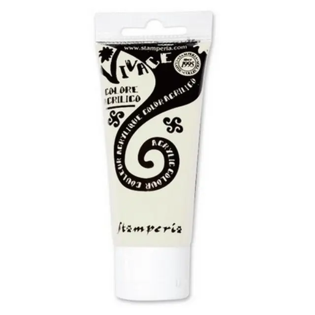 Χρώμα Vivace Stamperia 60ml, Titanium White
