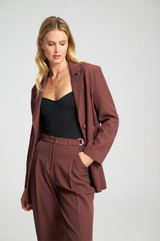 Κλασικό Σακάκι Blazer Ariela - XL