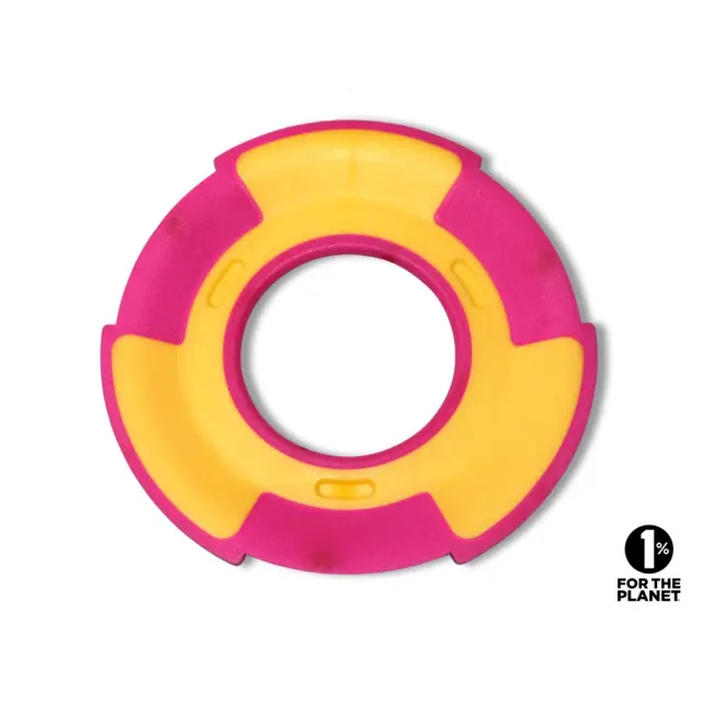 Vadigran Frisbee Παιχνίδι Καουτσούκ TPR Κίτρινο 23cm 230gr 3