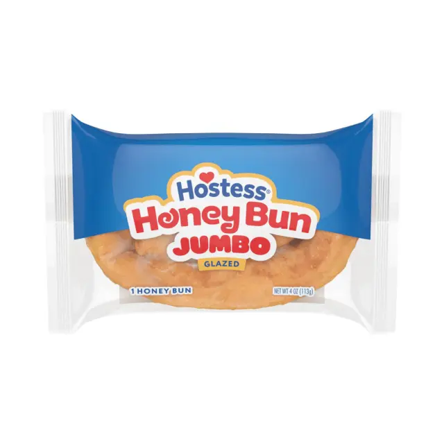 Hostess Jumbo Glazed Honey Bun 135gr