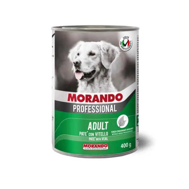Morando Professional Dog Adult Μοσχάρι Πατέ Κονσέρβα 400gr 405gr