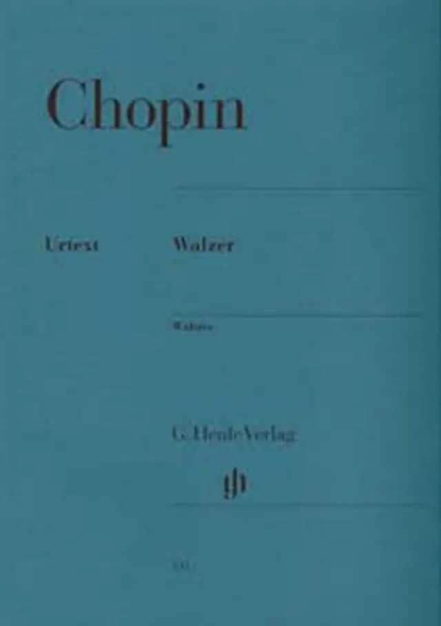 Frederic Chopin - Waltzes/ Εκδόσεις Henle Verlag- Urtext