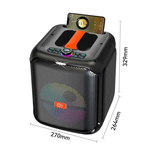 Sing-e Φορητό Ηχείο Karaoke Bluetooth 40W Με Μικρόφωνο ZQS8181 - Outdoor Portable Smart Speaker 079098 2