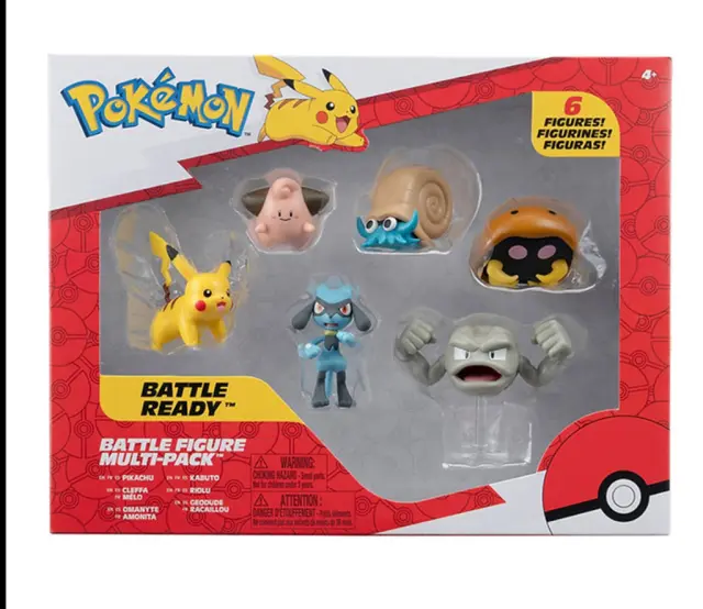 Φιγούρες Pokemon 6τεμ / PKW3613 (Jazwares)