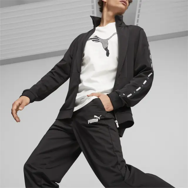 Puma Tape Poly Suit Black 677429-01 - 2XL 3
