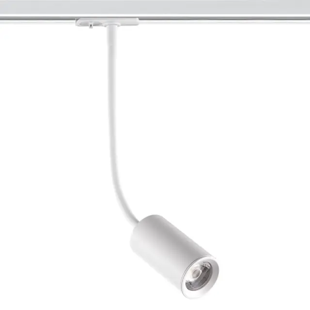 WHITE LED TRACK LIGHT 10W 3000K 2WIRES 24° 850LM 230V Ra80 / OLIV1030W2