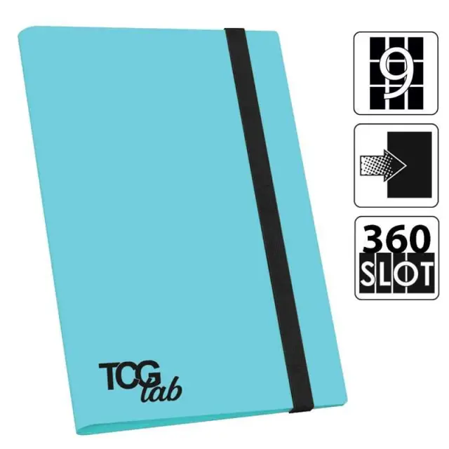 TcgLab 9-Pocket Binder (360 Cards) - Sky