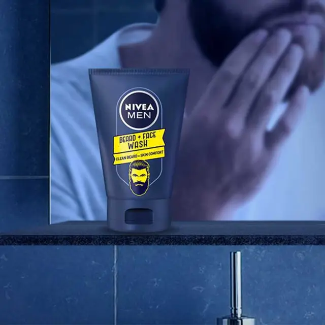 Nivea Men Beard Wash Για Καθαρισμό Γενιών 100ml 2