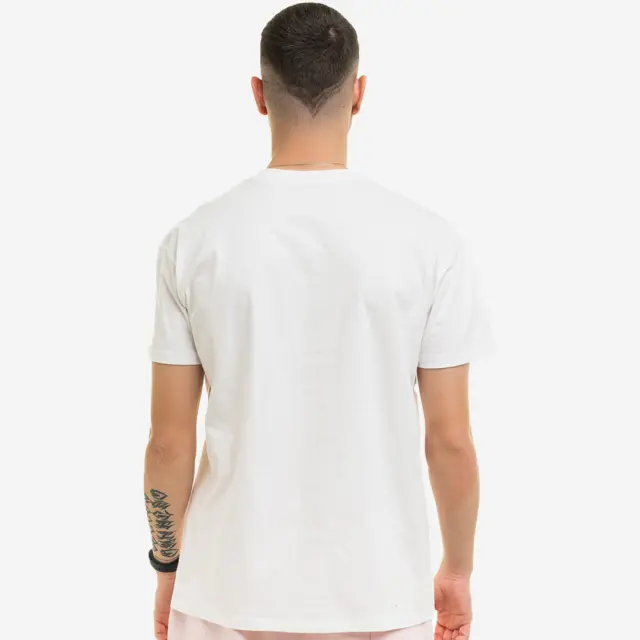 T-shirt Noshame® Λευκό με τύπωμα Black Exclusive - 122481 - XXL 3
