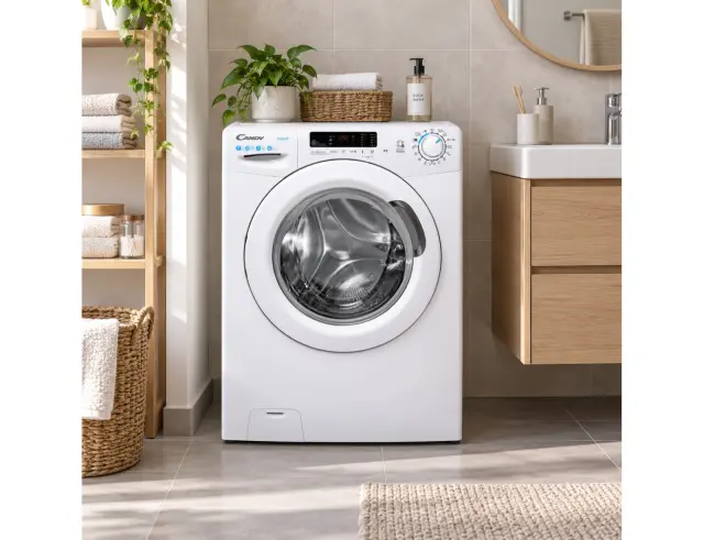 Πλυντήριο ρούχων Slim Candy CS 1272DE/1-S με NFC, χωρητικότητα 7kg, 1200rpm και ενεργειακή κλάση D31010497