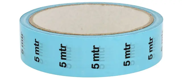 ALLCOLOR GAFFER-TAPE Marker-Tape - 25mm x 33m light blue "5M" (845-25 HB)
