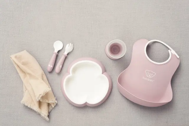 BABYBJÖRN Baby Dinner Set Powder pink 7317680700643 3