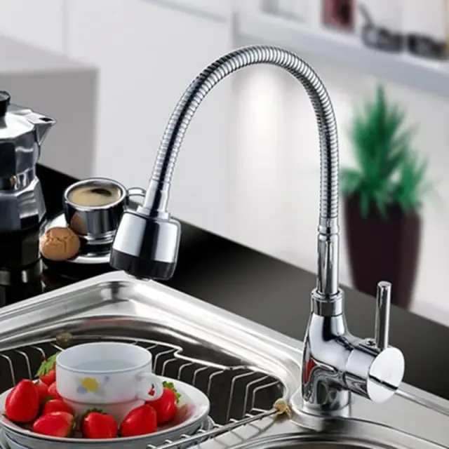 Προέκταση βρύσης 360ᵒ περιστρεφόμενη - 360ᵒ Degree Rotation Sink Faucet 82017 3