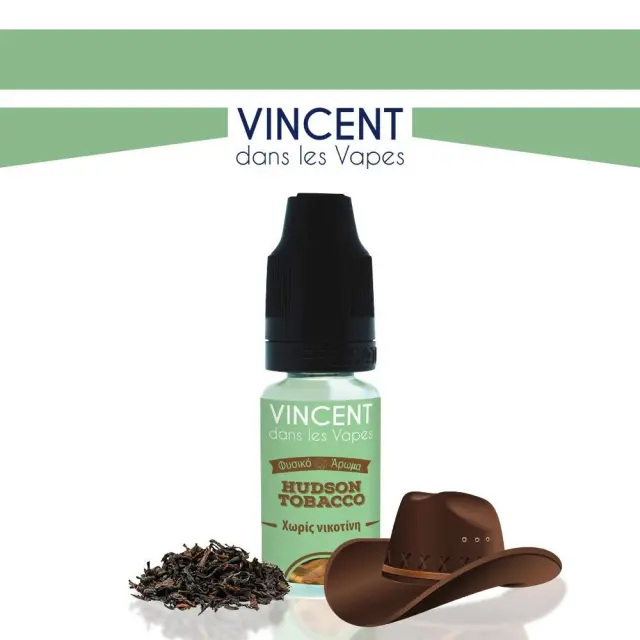 VDLV Vincent Dans Les Vapes Hudson Tobacco 06mg 10ml Υγρό Αναπλήρωσης